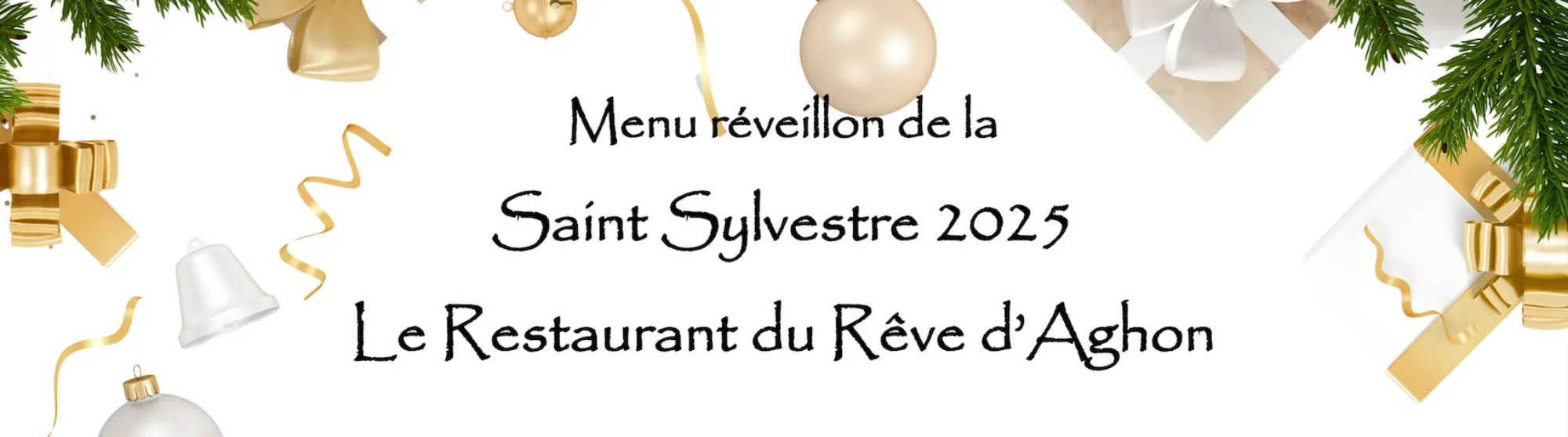 Menu réveillon